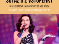 Vyhrajte 2 vstupenky na koncert Beáty Dubasovej