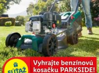 Vyhrajte benzínovú kosačku PARKSIDE