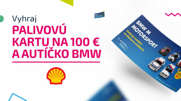 Súťaž o 100€ poukážku na tankovanie na čerpacích staniciach Shell