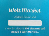 Súťaž o 10€ zľavu na nákup z Wolt Marketu