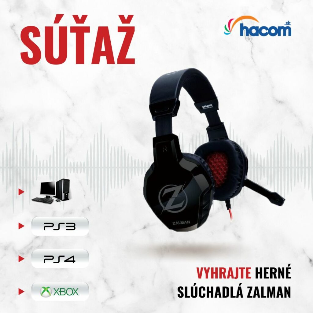 Súťaž o herné slúchadlá Zalman