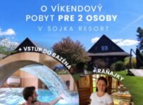 Súťaž o víkendový pobyt pre 2 osoby v Sojka resort