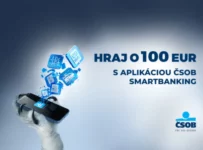 Hraj o 100 Eur s aplikáciou ČSOB SmartBanking