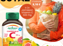 Súťaž o 2x Jamieson Vitamín C 500 mg s príchuťou citrusového ovocia
