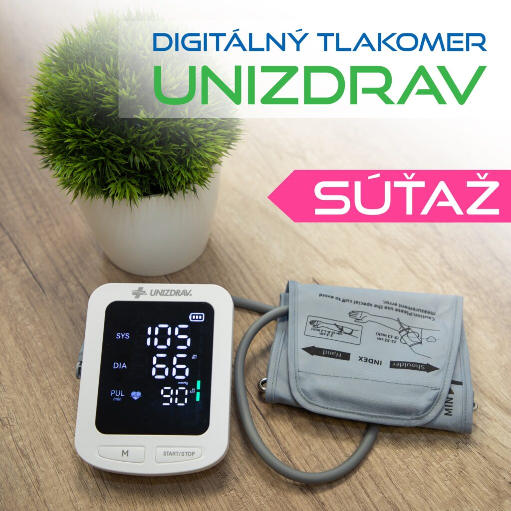 Súťaž o Automatický digitálny tlakomer UNIZDRAV