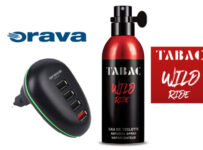 Súťaž o USB nabíjačku Orava a Eau de Toilette TABAC Wild Ride