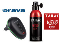 Súťaž o USB nabíjačku Orava a Eau de Toilette TABAC Wild Ride