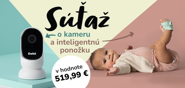 Súťaž o inteligentnú ponožku Smart Owlet Sock 3 a kameru Owlet Cam