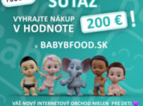 Súťaž o nákup v hodnote 200 € v eshope Babybfood.sk