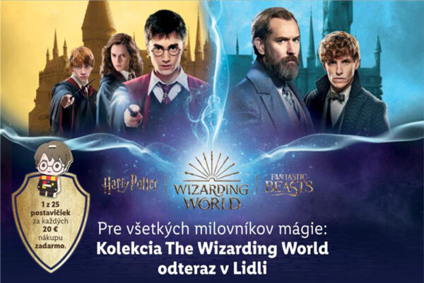 Súťažte a oslávte mágiu Wizarding World s Lidlom