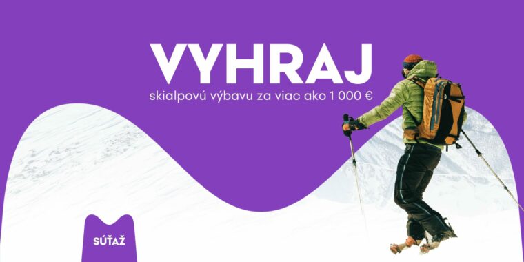 Vyhraj novú skialpovú výbavu za viac ako 1000€
