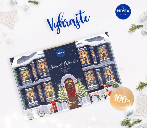 Vyhrajte jedinečný NIVEA adventný kalendár