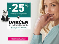 Zľava 25 % + darček zdarma