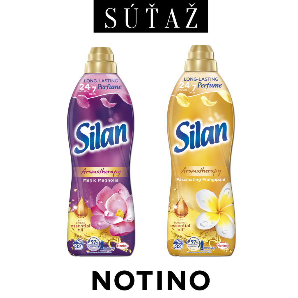 Súťaž o aviváž Silan Aromatherapy a poukážku NOTINO