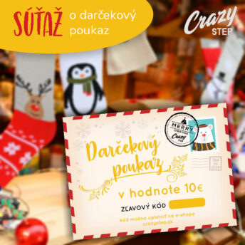 Súťaž o darčekový poukaz CrazyStep