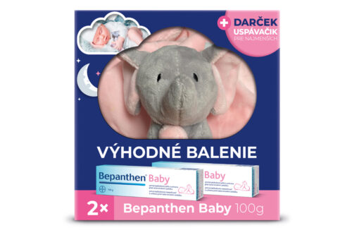 Súťaž o s vianočné balenie Bepanthen Baby a s plyšovým sloníkom