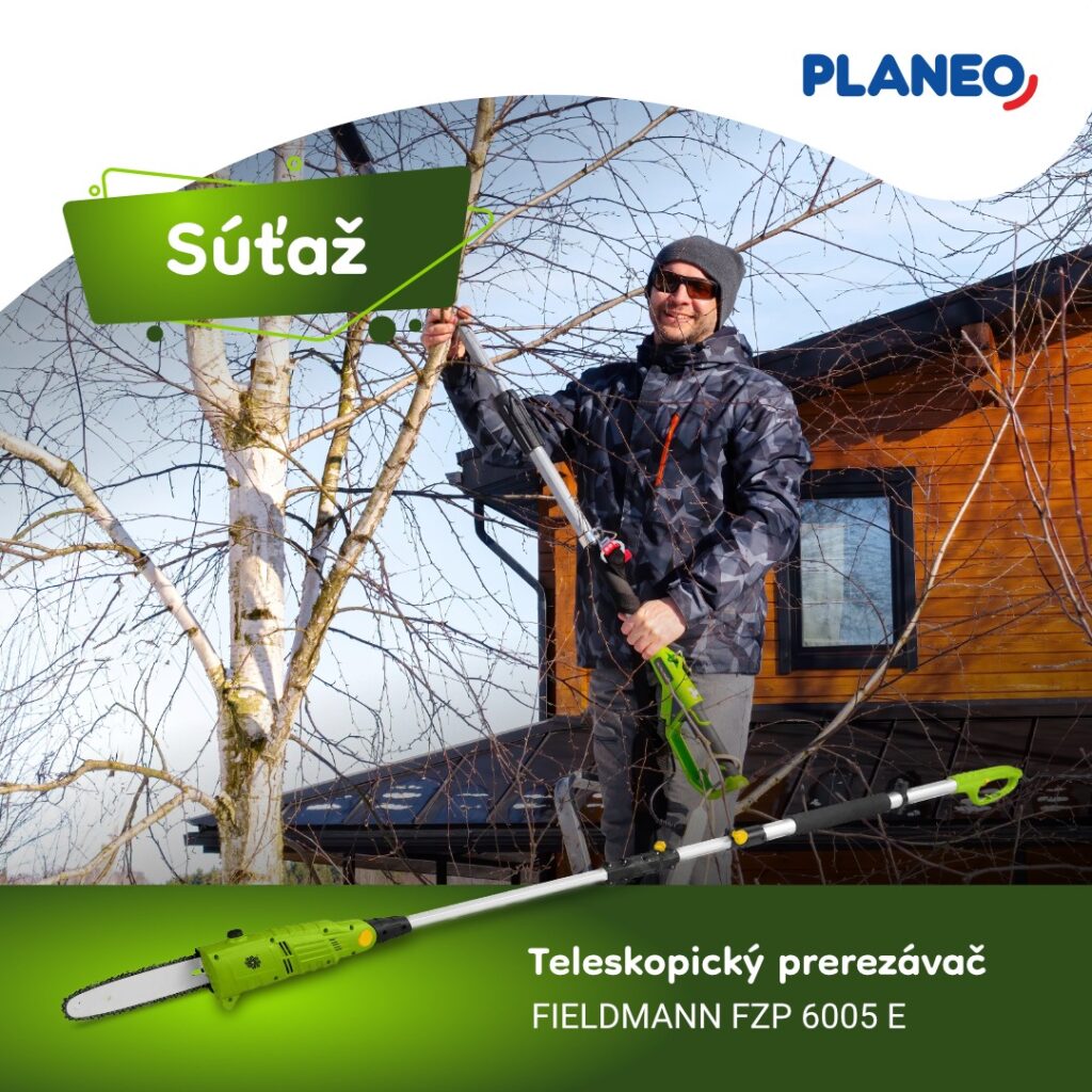 Súťaž o teleskopický prerezávač Fieldmann FZP 6005 E