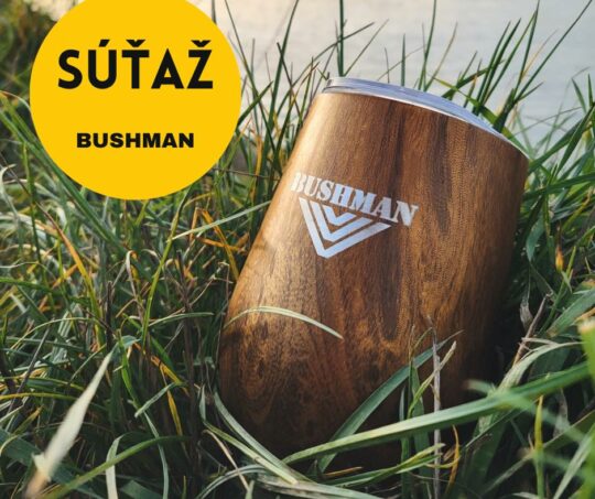 Súťaž o termohrnček BUSHMAN WOOD II