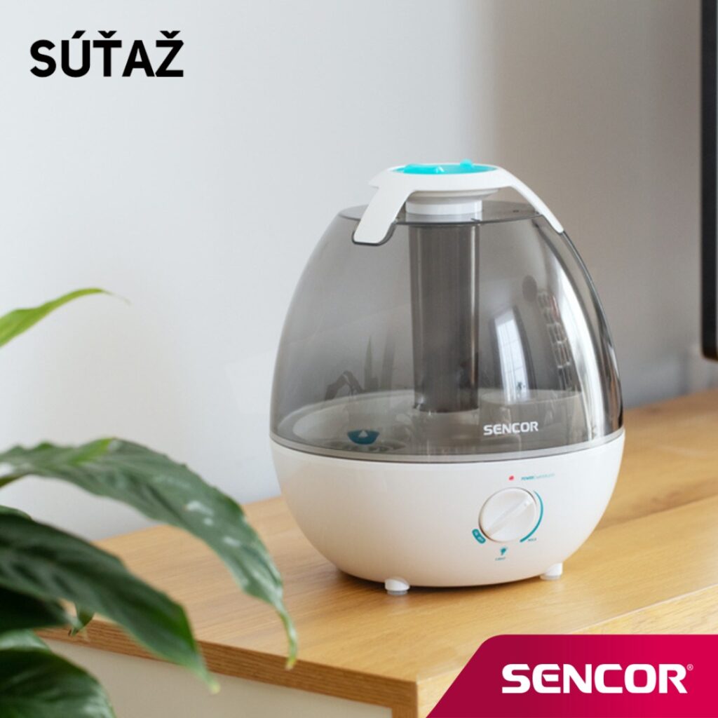 Súťaž o zvlhčovač vzduchu SENCOR SHF 2080WH