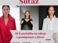 Súťaž o 30€ poukážka na nákup v predajniach s.Oliver