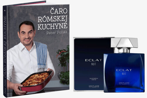 Súťaž o Eclat Nuit for him a kuchársku knihu Čaro rómskej kuchyne