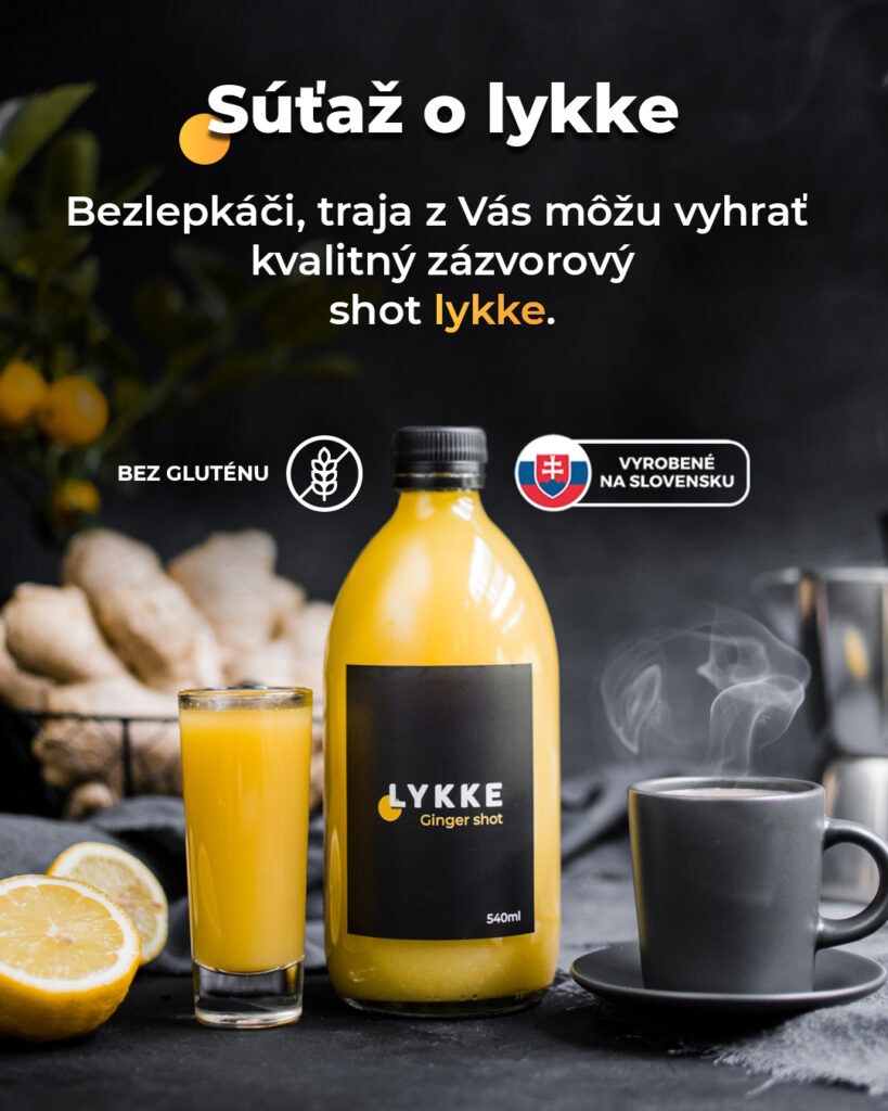 Súťaž o zázvorový nápoj od Lykke