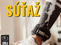Súťaž o členkové závažia Gorilla Sports s hmotnosťou 1kg
