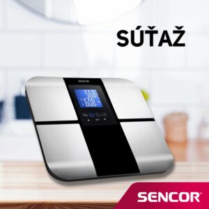 Súťaž o osobnú váhu SENCOR SBS 6015BK