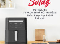 Súťaž o teplovzdušnú fritézu a gril 2v1 od značky Tefal