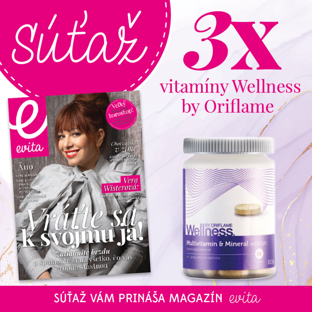 Súťaž o vitamíny pre ženu Wellness by Oriflame