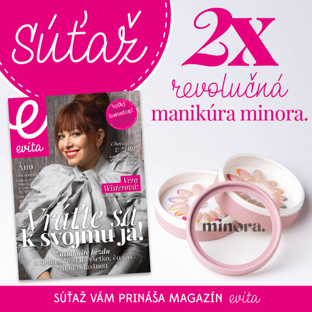 Vyhrajte 2 x znovupoužiteľné press-on nechty minora v hodnote 24,90€