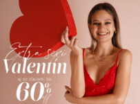 Extra sexi Valentín so zľavami až 60% na sexi bielizeň na Saxana.sk
