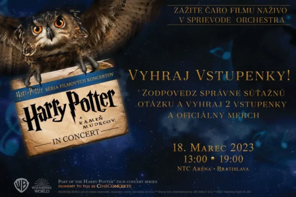 Harry Potter a Kameň mudrcov™ in Concert – hraj o vstupenky