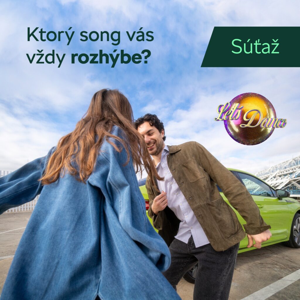 Súťaž o 5 vstupeniek 1+1 na natáčanie tanečnej show Let's Dance
