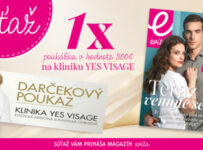 Súťaž o darčekovú poukážku na estetický zákrok na klinike YES VISAGE v hodnote 300€