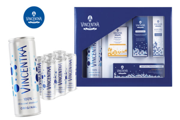 Súťaž o dve darčekovú kazety značky Vincentka