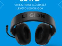 Súťaž o herné slúchadlá Lenovo Legion H200