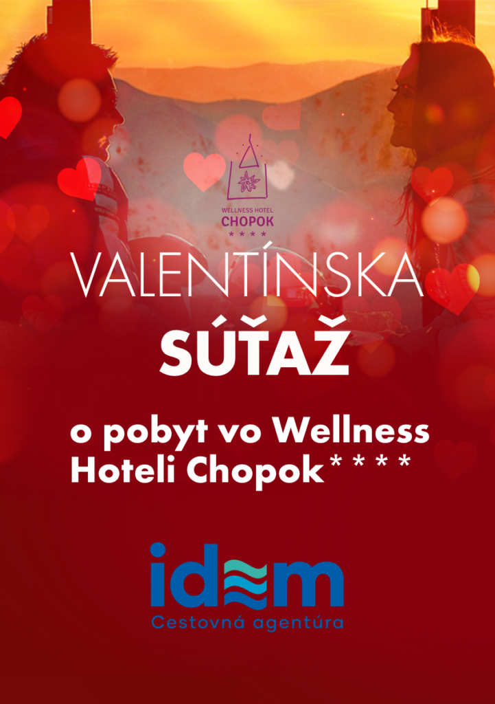 Súťaž o pobyt pre 2 osoby vo Wellness Hotel Chopok