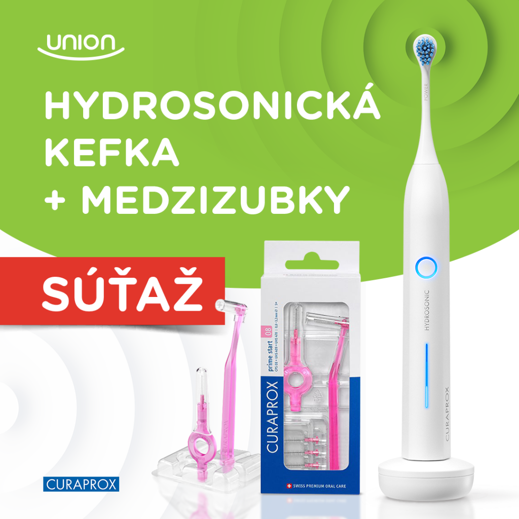 Súťaž o sonickú kefku Hydrosonic PRO od Curaprox