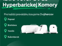 Vyhrajte 12x5 vstupov do Hyperbarickej Komory