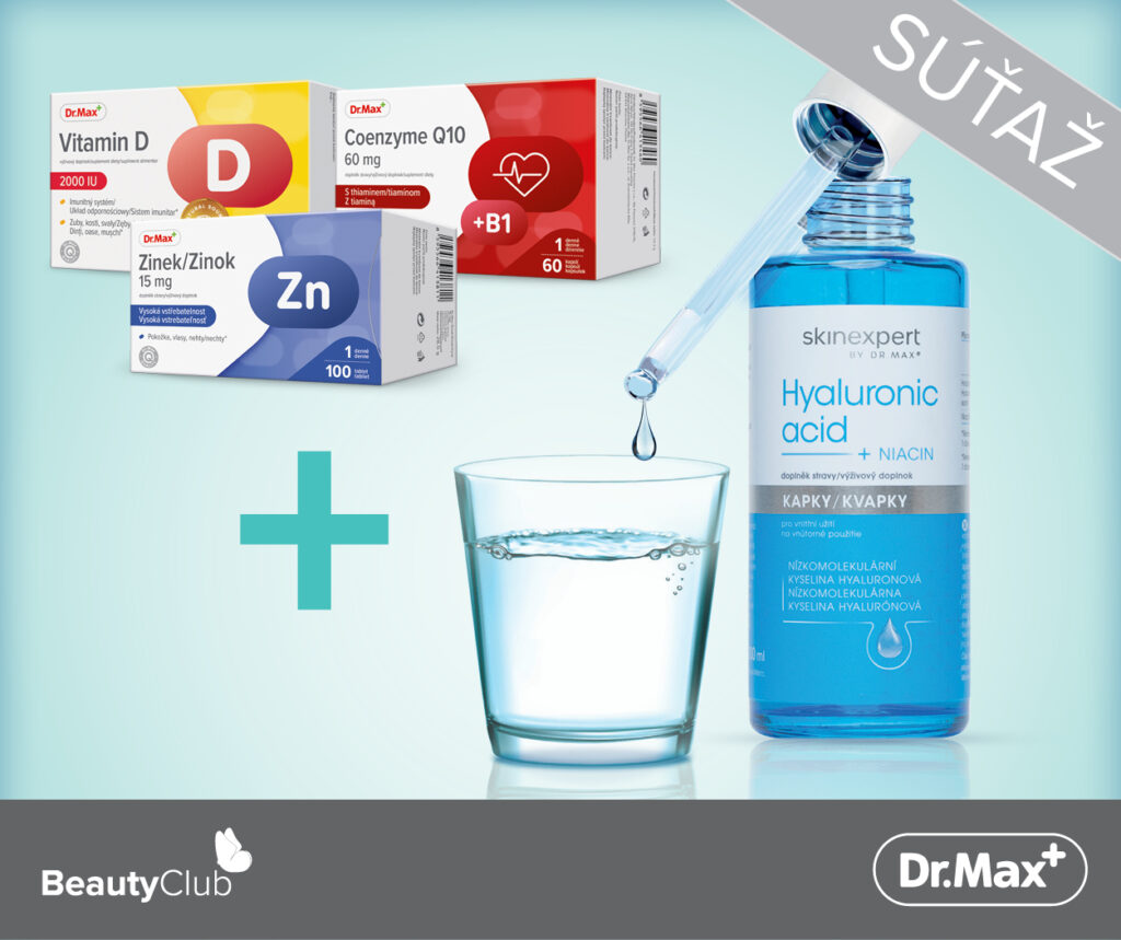Súťaž o 2x balíček výživových doplnkov Dr.Max