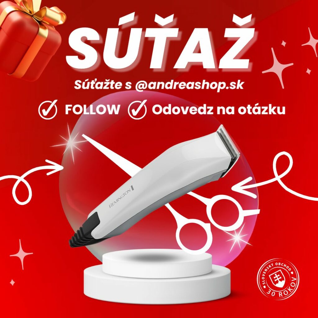 Súťaž o Remington ColourCut holiaci strojček so 16-timi dielmi