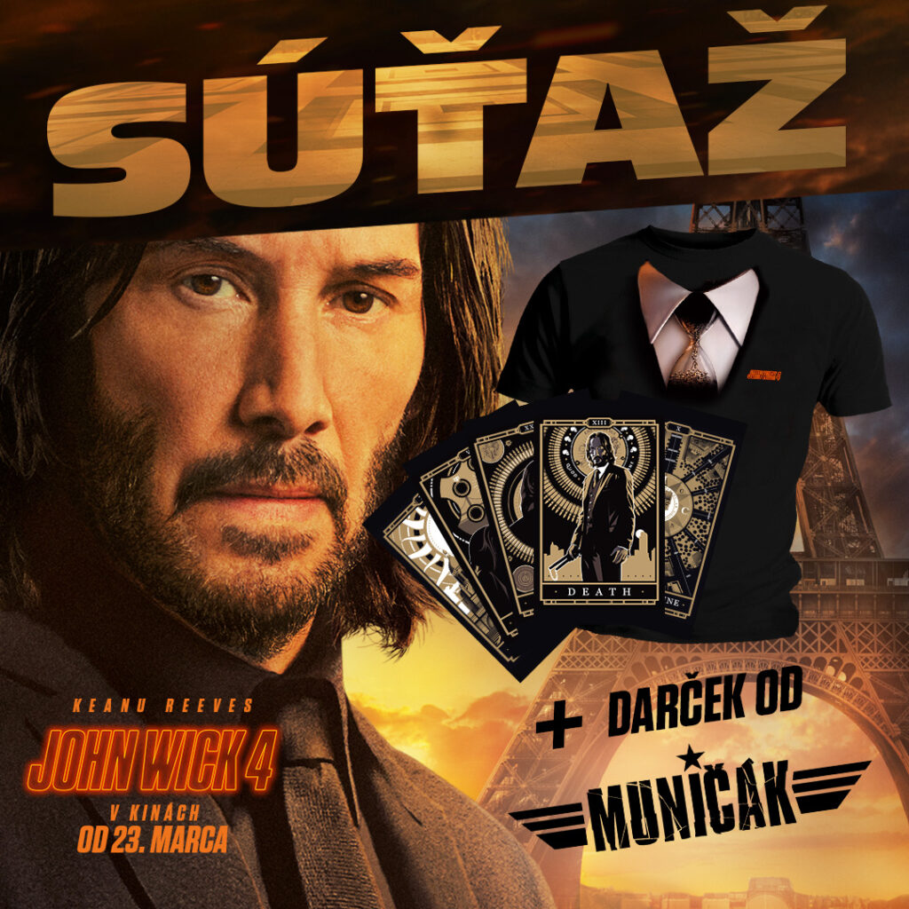 Súťaž o originálny merch John Wick 4