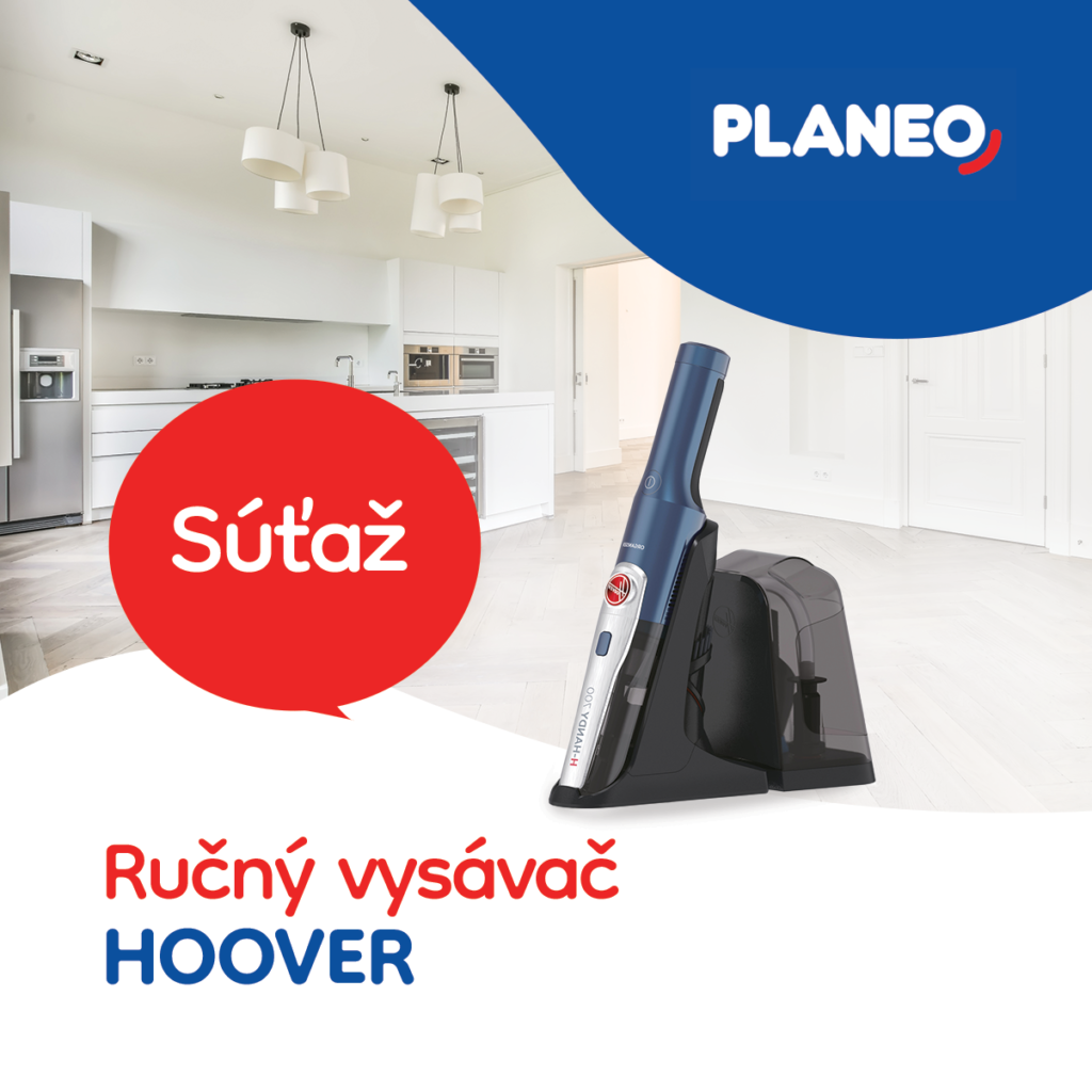 Súťaž o ručný vysávač HOOVER H-HANDY 700