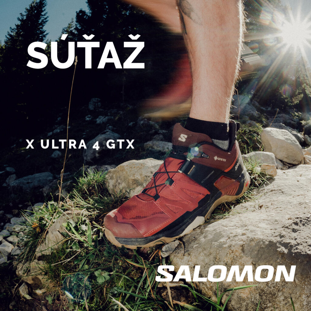 Súťaž o topánky od Salomonu Model X Ultra 4 Gore-Tex