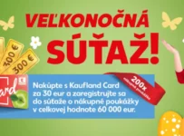 Veľkonočná súťaž s Kaufland Card