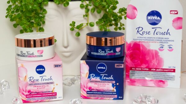 Vyhraj 3x kozmetiku Nivea ROSE TOUCH pre krásnu a žiarivú pleť