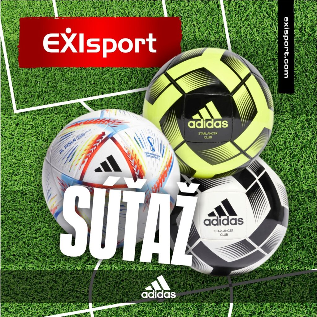 Súťaž o 3 futbalové lopty značky ADIDAS