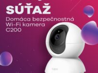 Súťaž o bezpečnostnú domácu Wi-Fi kameru C200