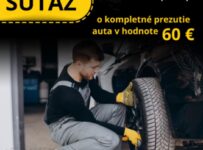 Súťaž o kompletné prezutie osobného auta v hodnote 60 €